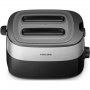 Philips | HD2517/90 Daily Collection | Toaster | Power 830 W | Number of slots 2 | Housing material Plastic | Black/Stainless St - 4